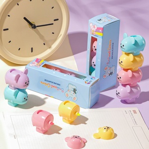 Stylos surligneurs multicolores en forme de petite souris mignonne, non effaçables, cadeau promotionnel d'entreprise - Product Image 2