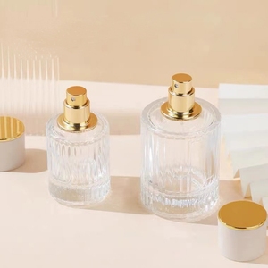 Glass <b>Bottle</b> <b>Small</b> Capacity 30ml 50ml Luxury Perfume Spray <b>Bottle</b> with Gold Cap - Product Image 5