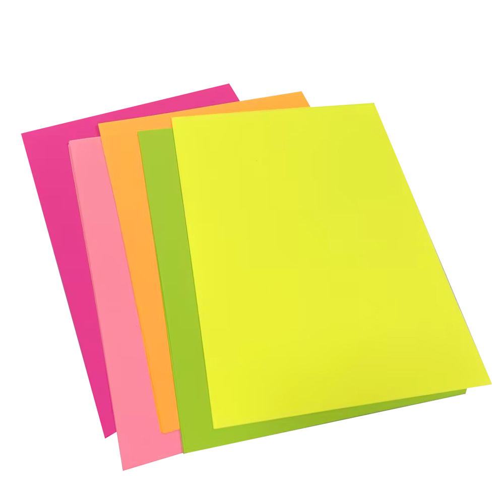 Отличная компьютерная офисная декоративная бумага высокого качества, многоцелевой цвет, оптовая продажа, разноцветная копировальная бумага, флуоресцентные цвета, оригами