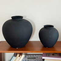 Vase en céramique blanche, moderne, minimaliste, rond, décoratif, pour fleurs, décoration de la maison, centre de table pour salon, salle à manger