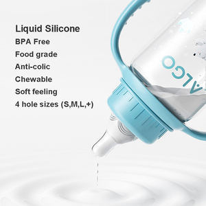ALGO Vente flash 120mL/4oz <span class=keywords><strong>Biberon</strong></span> pour <span class=keywords><strong>nouveau</strong></span>-<span class=keywords><strong>né</strong></span> sans BPA en PP <span class=keywords><strong>Biberon</strong></span> pour lait pour bébé - Product Image 3