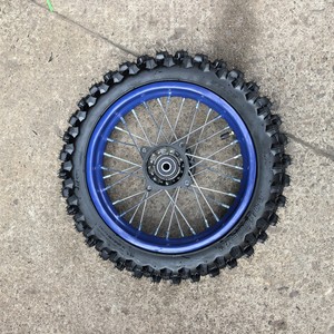 Roue arrière de moto tout-terrain 80/100-12 avec jante en acier, pièces pour VTT et UTV - Product Image 4