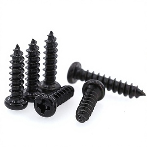 Dingxin Class 8 A2 Zinc Coated Iron Machine <b>Screw</b> Standard Thread Metric Cap Diameter 10mm/12mm <b>M3</b> & M6 Sizes - Product Image 1