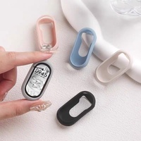 Étui de protection en silicone de couleur unie pour Xiaomi Mi Band 10/Xiaomi 9/Xiaomi 8
