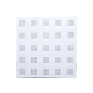 <span class=keywords><strong>Plaque</strong></span> de gousset en aluminium perforée au <span class=keywords><strong>plafond</strong></span> <span class=keywords><strong>acoustique</strong></span>, personnalisée, étanche au feu, 600x600, pour la construction de bureaux - Product Image 4