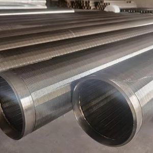 中国工厂工业用0.<span class=keywords><strong>2</strong></span>毫米0.5毫米0.7毫米1毫米间隙焊接楔形丝网过滤器 - Product Image 2