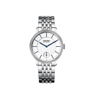 Reloj Mecánico Seagull ST3620 con Índices Reales, Diamantes, Caja de Acero Fino 316L, Fondo de Caja Transparente y Cristal de Zafiro - Product Image 4