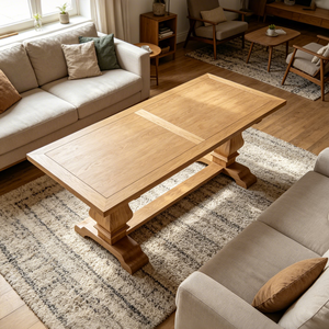 Solid Oak Reclaimed Wood <strong>Farmhouse</strong> Antique <strong>Dining</strong> <strong>Table</strong> and Chairs Set Home Furniture - Product Image 4