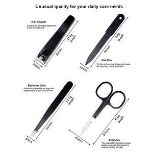 <span class=keywords><strong>Kit</strong></span> complet de <span class=keywords><strong>manucure</strong></span> à la française 4 pièces personnalisé très vendu outils de soins de beauté professionnels <span class=keywords><strong>kit</strong></span> de coupe-ongles - Product Image 3