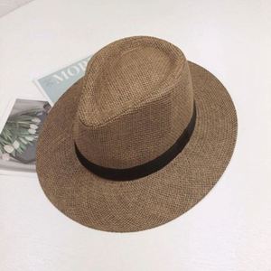 Sombrero Panamá Clásico Ajustable - Hecho a Mano en Ecuador, Sombreros de Sol para Mujer y Hombre, Sombrero de Paja para Playa, Protección UV, Modelo J0157 - Product Image 5
