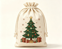 Sac fourre-tout en toile écologique réutilisable de petite taille avec poignée en corde et bandoulière, motif de lettres personnalisé