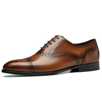 Herren Lederschuhe China Hersteller Modische Herren Formelle Schuhe Oxford Marken-Echtleder Party Hochzeit Anzugschuhe für Herren