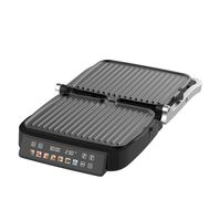 Grill électrique à contact haute puissance Anbolife Factory CE CB ETL 180 °   Machine à sandwichs sans fumée pour l'extérieur, usage domestique, OEM