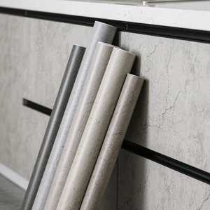 Inventario al por mayor 1220MM <span class=keywords><strong>de</strong></span> <span class=keywords><strong>ancho</strong></span> autoadhesivo Color <span class=keywords><strong>de</strong></span> cemento decorativo Pvc película decoración del hogar papel tapiz - Product Image 4