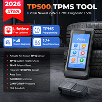 Actualización Gratuita XTOOL TP500 Herramienta de Programación TPMS, Herramienta de Diagnóstico Todo en Uno, Escáner de Sistema Completo, Lector de Códigos OBD2 con Más de 17 Funciones de Reinicio