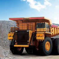 Camion benne minier XDM100 91t neuf, transmission 4x2, capacité de montée de 30% pour le transport minier, à vendre à bon prix