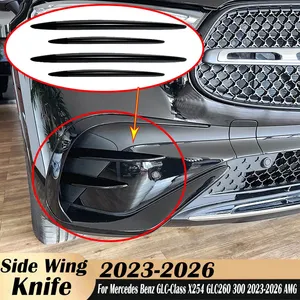 มีดติดข้างตัวถังสำหรับ Mercedes Benz GLC-Class X254 GLC260 300 ปี 2023-2026 สำหรับ AMG ชุดแต่งกันชนหน้า สปอยเลอร์ คานาร์ด ช่องระบายอากาศ อะไหล่รถยนต์ - Product Image 1