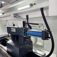 Torno CNC de bancada plana de gran diámetro y alta resistencia CK6163 1000-2000mm con sistema de control GSK para torneado de metal de alta precisión