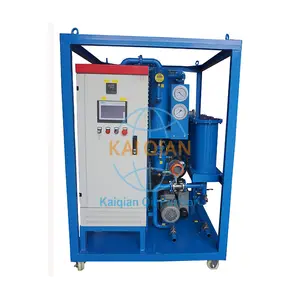 Machine de filtration d'huile de compresseur d'industrie lubrifie sous vide l'épurateur de recyclage d'huile