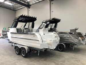 Bateau de pêche en mer Easycraft en aluminium de 6 mètres, ponton offshore, <span class=keywords><strong>navire</strong></span> de 20 pieds, <span class=keywords><strong>petit</strong></span> yacht, bateau rapide à coque en V profond - Product Image 3