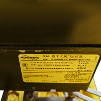 Vanne de régulation de gaz pneumatique Flowserve avec construction de type globe et garniture de type cage pour un contrôle précis du débit