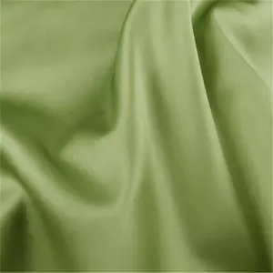 14 m/m Thickness 100% Pure Stiff Dyed Plain Color Silk Satin Organza Fabric for Wedding Dress