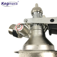 Kegmaxs – nouveau coupleur de Type A avec PRV pour distributeur de bière de bière de brassage à domicile, plateau d'égouttage de fût de Corny, nettoyage de fût, moulin à Malt, serrure à bille, fût MiniKeg