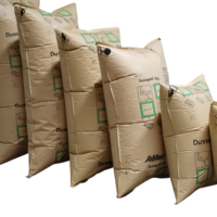 Sacs gonflables personnalisés en papier kraft résistant pour le remplissage de vide, coussinets d'air à forte capacité de charge pour conteneurs maritimes