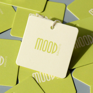 Eco-Friendly Clothing Tags Custom Logo <b>Label</b> Design Hang Tags Universal Hang Tags Women's Fashion Store Cards Clothing Tags - Product Image 1
