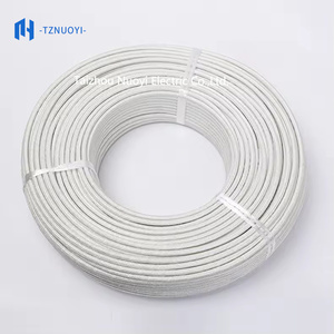<span class=keywords><strong>Cinta</strong></span> de Mica con Núcleo de Níquel Trenzado para Alta Temperatura GN800, Cable Refractario de Fibra de Vidrio de 100m para Calentador - Product Image 6