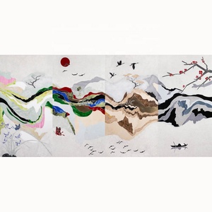 Siècle Mosaïque Fait À La Main Les Quatre Saisons Artistique Mosaïque <span class=keywords><strong>Peinture</strong></span> Conception pour Mur Mural Décor - Product Image 3