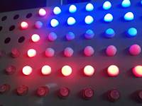 HHX 12mm rgb led piksel su geçirmez 12V ip66 3 kablolar AlGaInP Chip malzeme ve CE belgelendirme led piksel