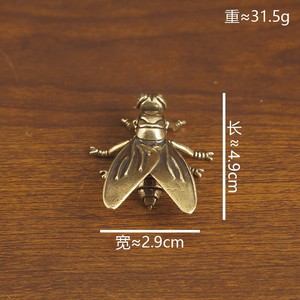 Figuras de Insectos de Bronce, Miniaturas de Cucarachas, Adornos Pequeños para Escritorio, Colección de Insectos Divertidos - Product Image 4