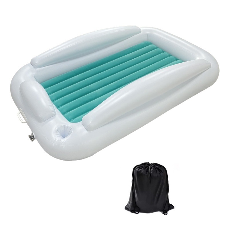 Green children's bed storage bag