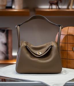 Sac à main de luxe vintage en cuir véritable, sac en cuir de vachette, nouveau petit sac fourre-tout minimaliste pour femme, sac bandoulière - Product Image 3