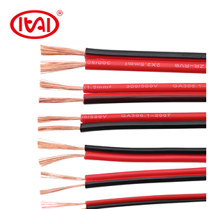 Fil électrique en cuivre de haute qualité à double cœur 300/300V, certifié CE, ignifuge, gaine en PVC, solide et flexible, <span class=keywords><strong>bobine</strong></span> 0,<span class=keywords><strong>2</strong></span>-<span class=keywords><strong>2</strong></span>,5 mm² - Product Image 2
