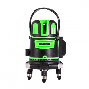 Personalizado mejor línea cruzada verde Diy 360 autonivelante 3D el trípode de tránsito sitio herramienta rotativa puntero construcción pared nivel láser - Product Image 1