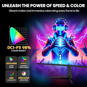 จอคอมพิวเตอร์สำหรับเล่นเกมและธุรกิจ ขนาด 27 32 34 นิ้ว 75hz <span class=keywords><strong>144hz</strong></span> 165hz ความละเอียด 2560*1440p ปรับได้ ขนาด 32 นิ้ว - Product Image 5