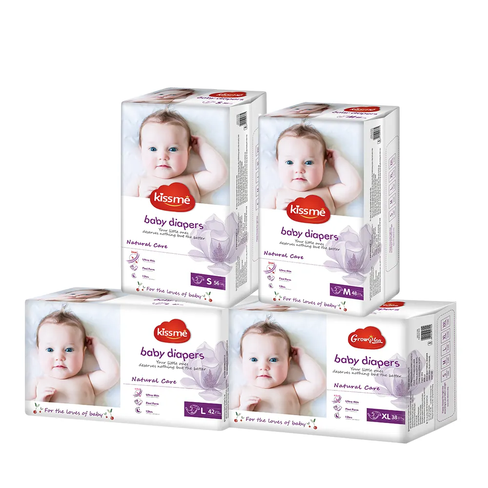 Großhandel Fabrik preis Windel Weiche Haut Bio Baby Natürliche Wegwerf windeln für Baby