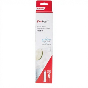 Filtre à eau PurePour PWF-1 pour réfrigérateur, charbon actif de coque de noix de coco, durée de vie de 6 mois, débit de 6000 GPD, installation facile - Product Image 2