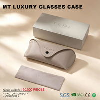 Estuche de Gafas de Sol de Alta Gama con Logotipo Personalizado, Bolsas para Gafas y Paños de Limpieza, Bolsa de Embalaje para Guardar Gafas