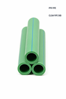 Tube en plastique PP-R pour système d'alimentation en eau, travaux de construction civile