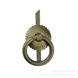 Tirador de Anillo Redondo Cd2 de 23mm, 27mm, 33mm, Tirador de Hierro para Cajones y Muebles, Estilo Tradicional, Duradero - Product Image 5