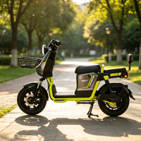 Vélo électrique à deux roues pour adultes, vente en gros d'usine, trottinette électrique haute vitesse pour les trajets urbains, siège confortable