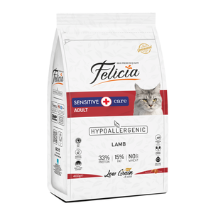 Felicia อาหารแมวแมว400กรัมไก่งวง, อาหารเม็ดต่ำสำหรับผู้เริ่มต้นดูแลแมวอาหารแห้ง - Product Image 3