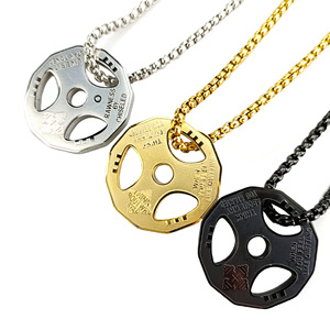 COOLSTEELANDBEYOND Stainless Steel Cross Necklace With Red Enamel - 30 Inch Ball Chain For Men & Women