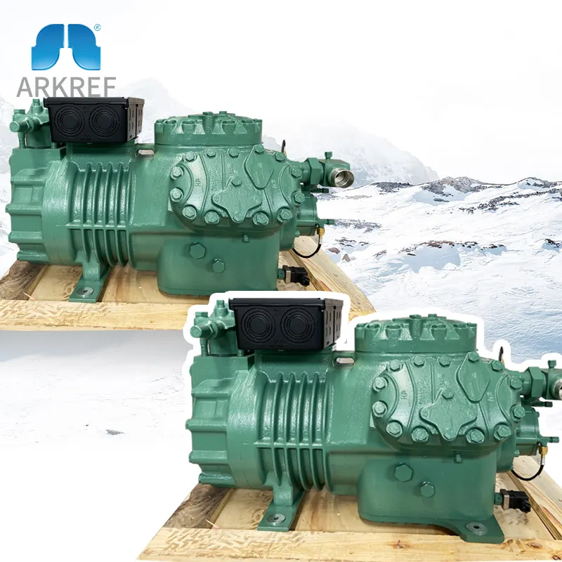 Compressor de temperatura baixa da geladeira, r22/r134a/r404a/r507a/r407c/r407a, hvac, compressor de bitzer