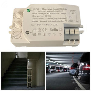 300 מתכווננת w 5.8ghz מיקרוגל חיישן נוכחות מכ "ם - Product Image 6