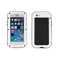 Étui en métal robuste de qualité militaire pour iPhone 6 6P, housse antichoc, étui étanche