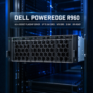 Serveur <span class=keywords><strong>EMC</strong></span> PowerEdge R960 4U en rack avec 4 sockets, processeur Intel Xeon Scalable de 4e génération, 240 cœurs, 64 DDR5 DIMM, 16 To de RAM, SAP HANA - Product Image 2